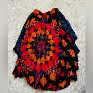 Free people embroidered skirt